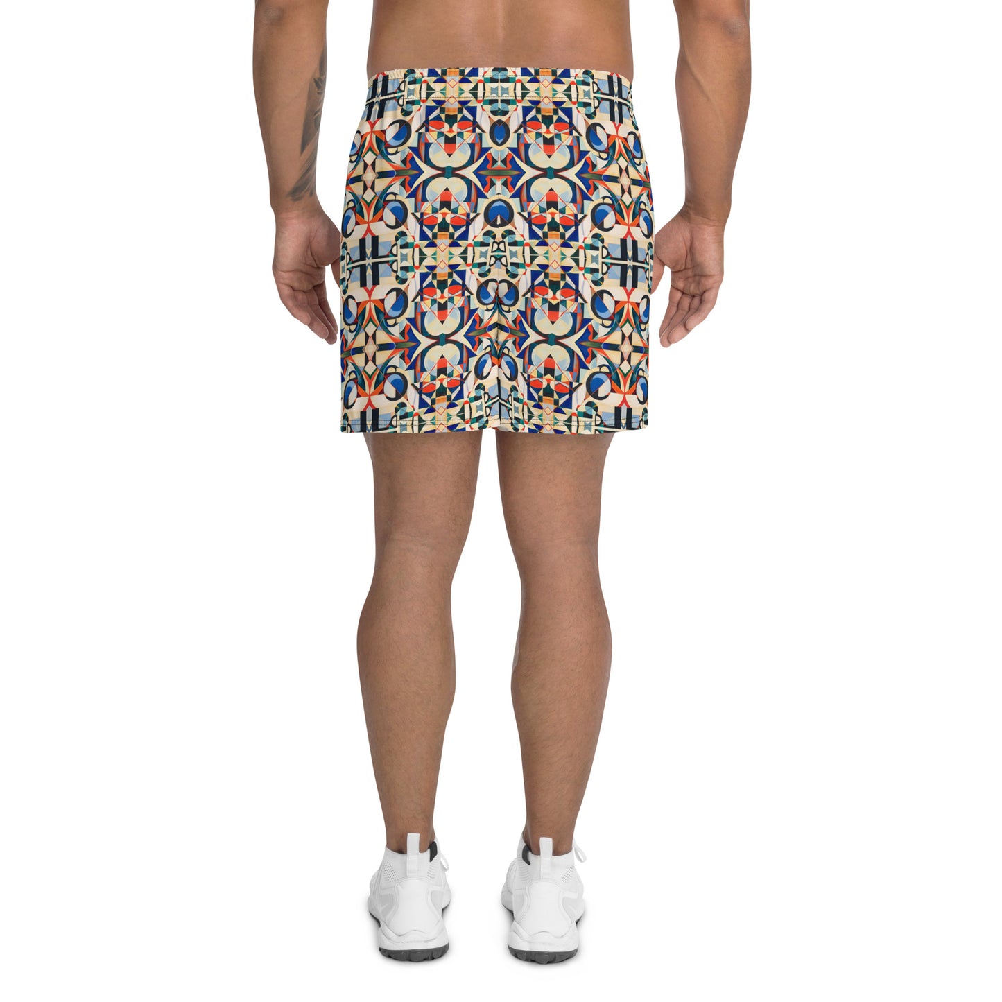 DMV 0771 Geo Boho All-Over Print Unisex Athletic Long Shorts