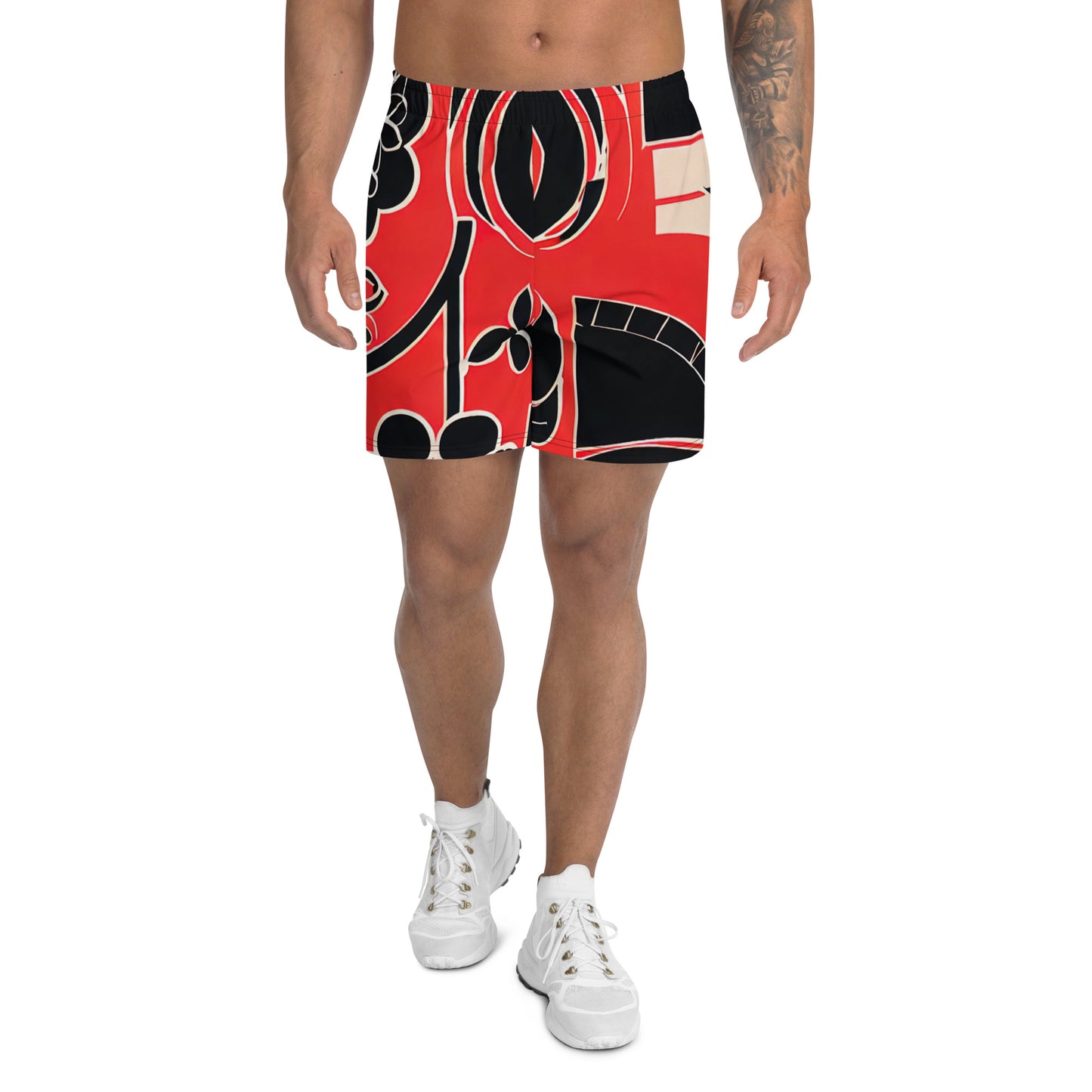 DMV 0443 Boho All-Over Print Unisex Athletic Long Shorts