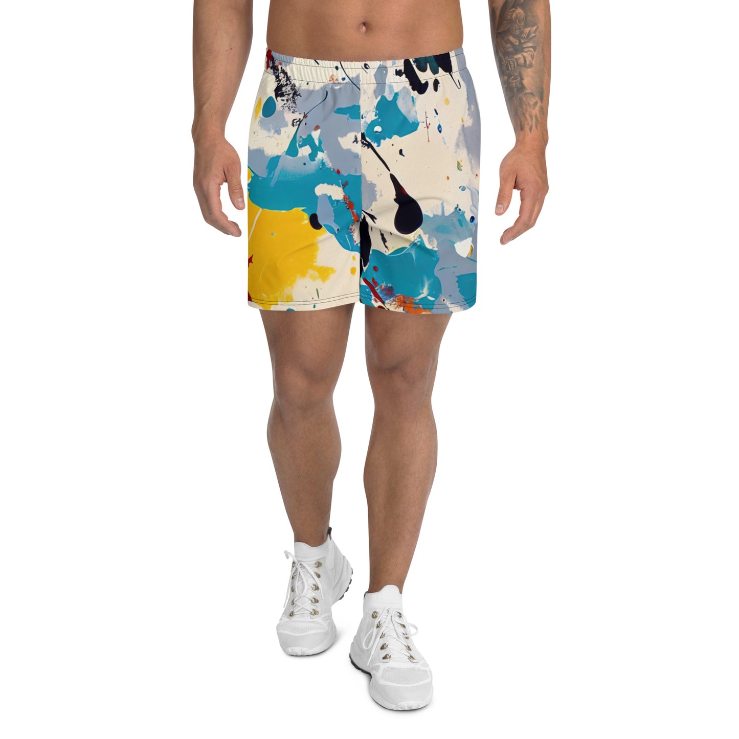 DMV 0603 Avant Garde All-Over Print Unisex Athletic Long Shorts