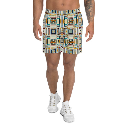 DMV 0751 Geo Boho All-Over Print Unisex Athletic Long Shorts