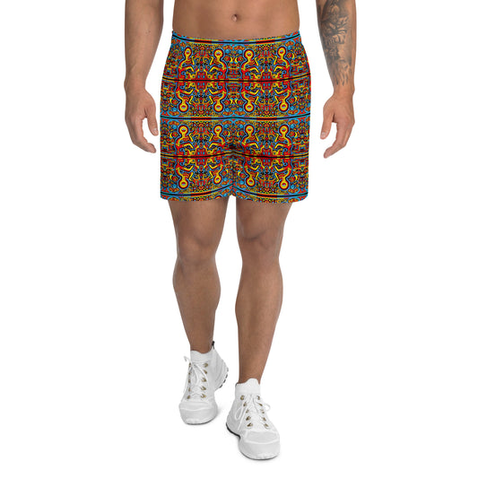 DMV 1459 Psy Artsy All-Over Print Unisex Athletic Long Shorts