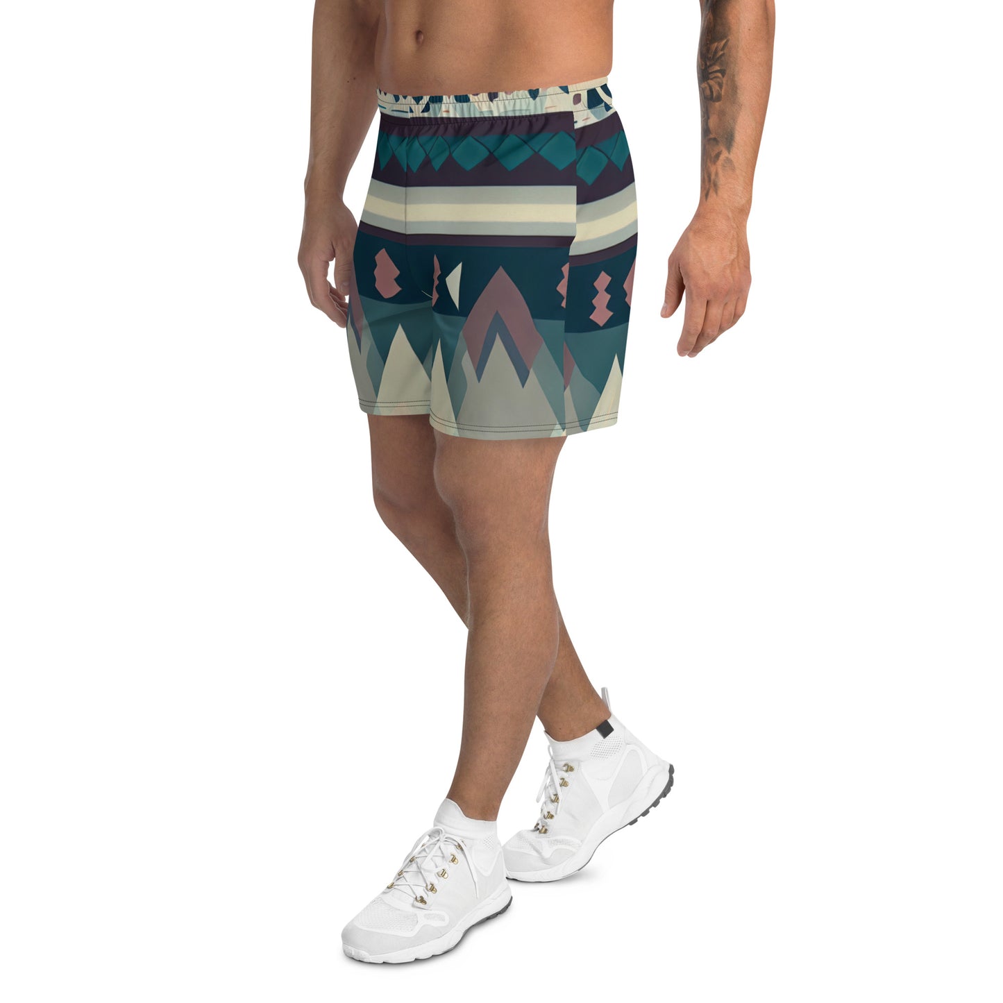 DMV 0474 Boho All-Over Print Unisex Athletic Long Shorts