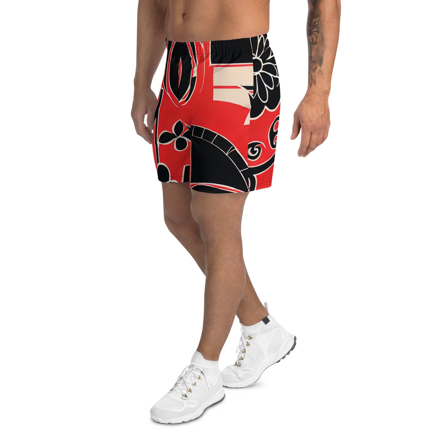 DMV 0443 Boho All-Over Print Unisex Athletic Long Shorts