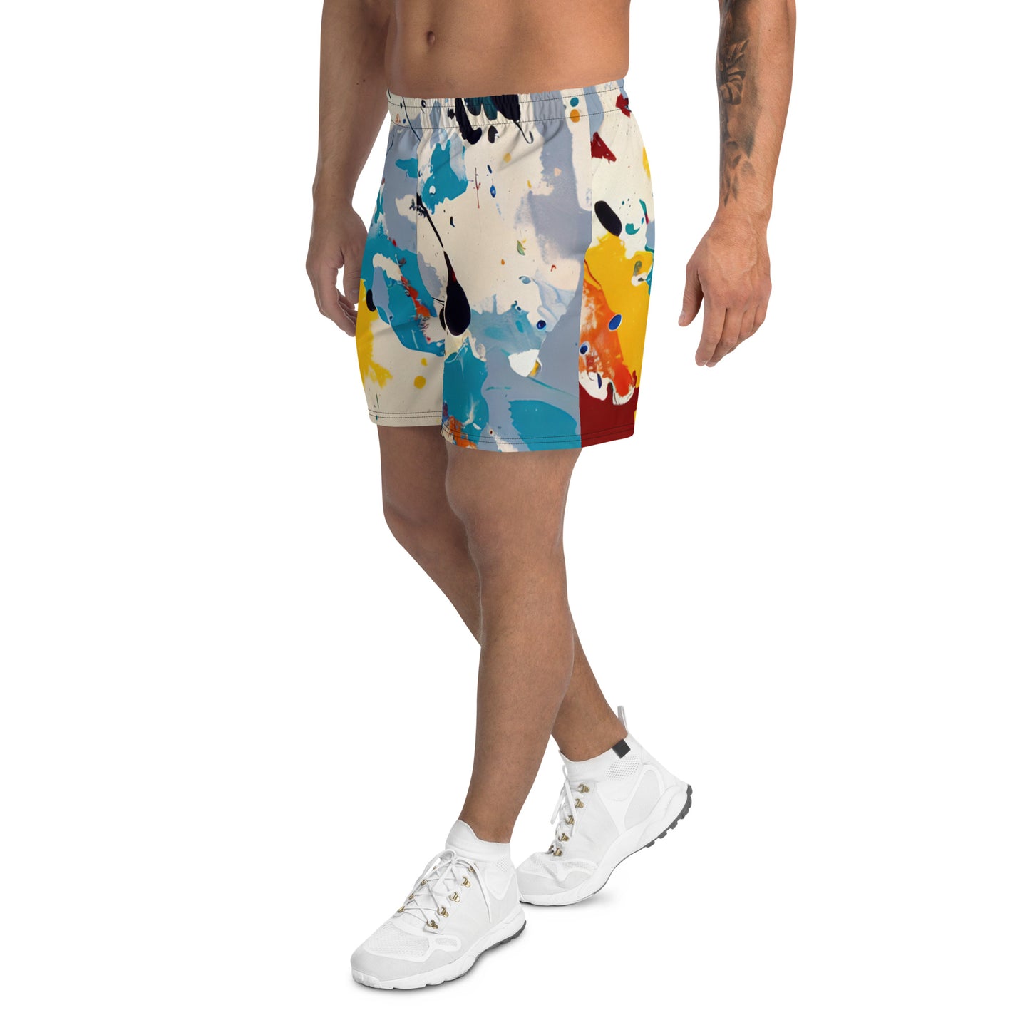 DMV 0603 Avant Garde All-Over Print Unisex Athletic Long Shorts