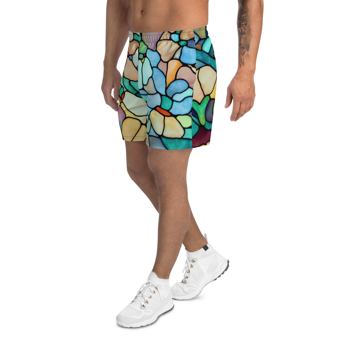 DMV 1544 Boho All-Over Print Unisex Athletic Long Shorts