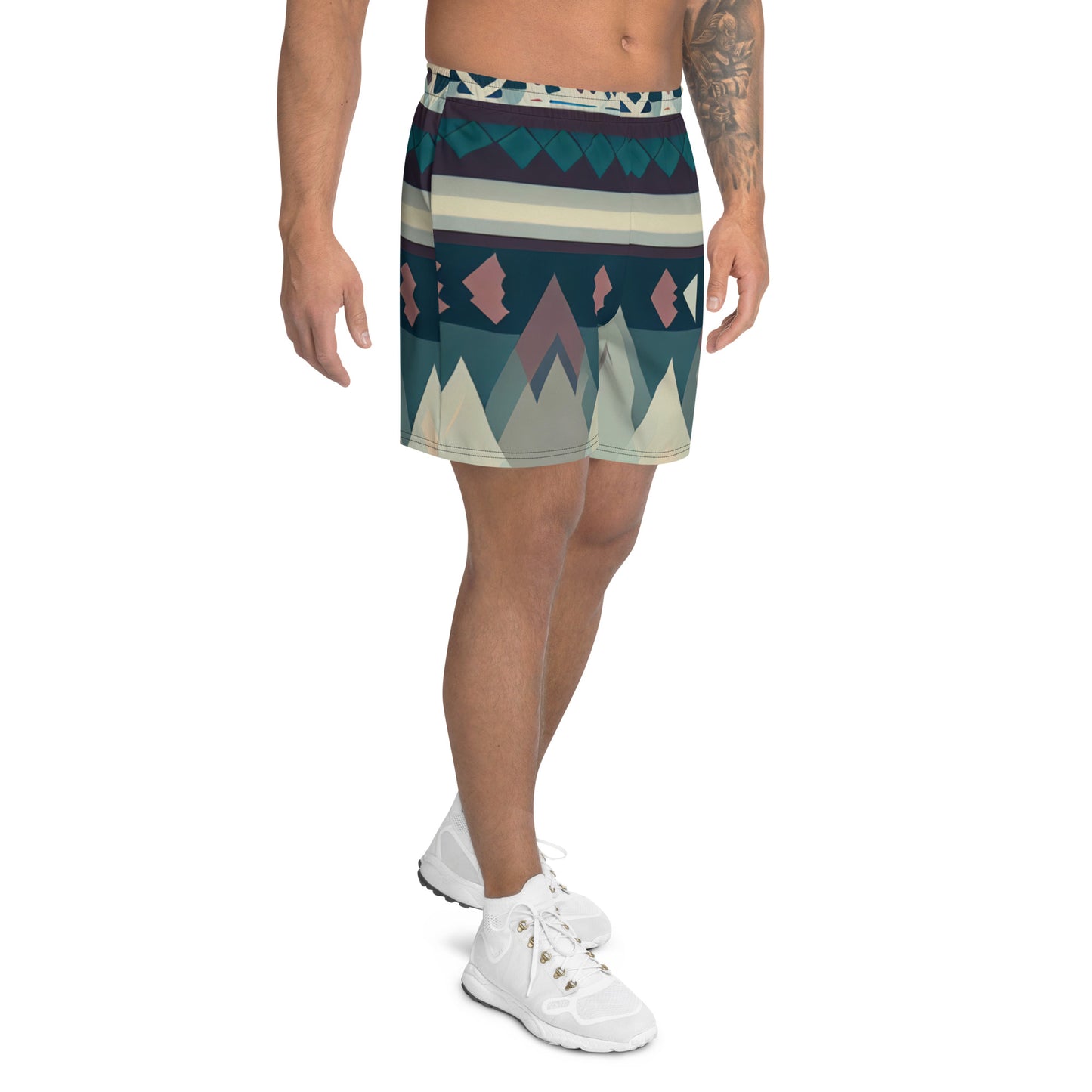 DMV 0474 Boho All-Over Print Unisex Athletic Long Shorts