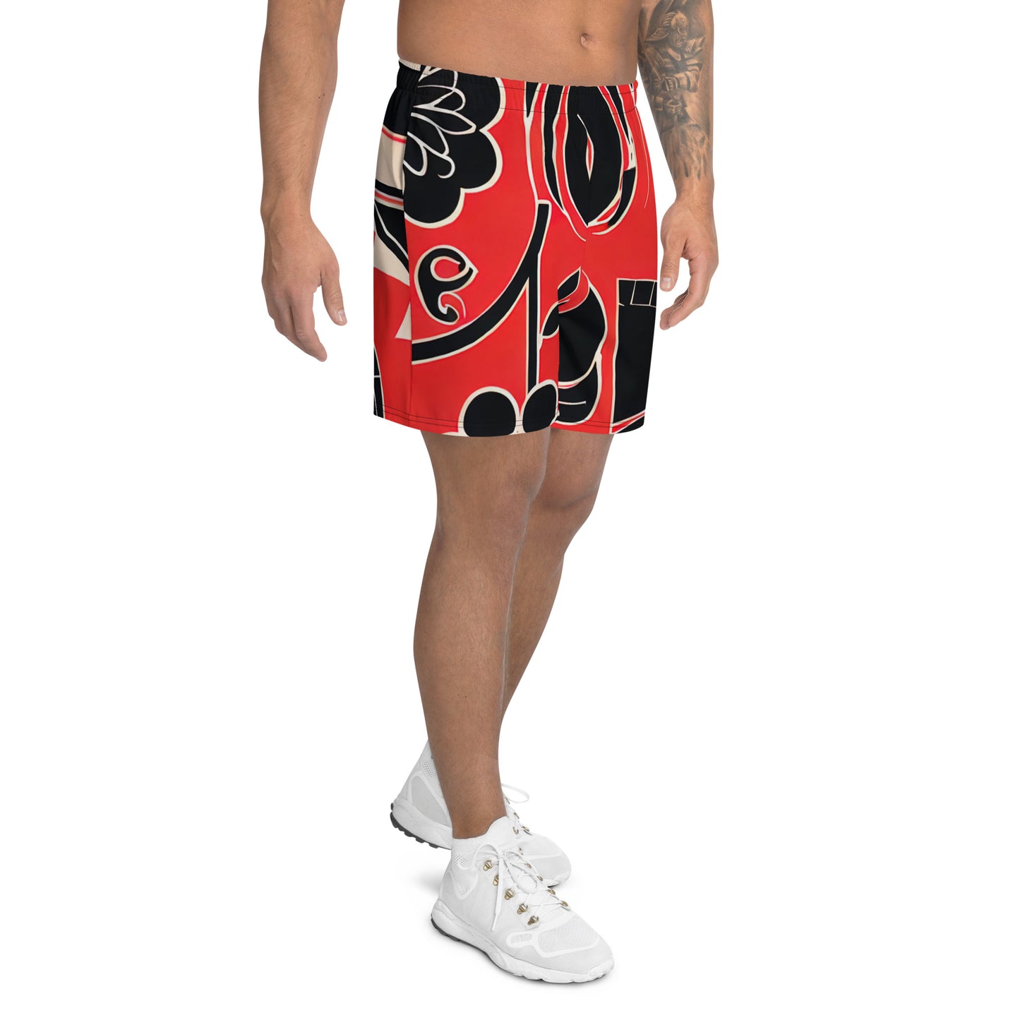 DMV 0443 Boho All-Over Print Unisex Athletic Long Shorts