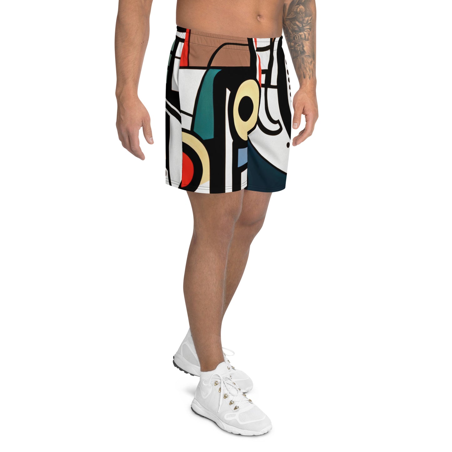 DMV 0460 Boho All-Over Print Unisex Athletic Long Shorts