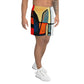 DMV 1362 Abstract Art All-Over Print Unisex Athletic Long Shorts