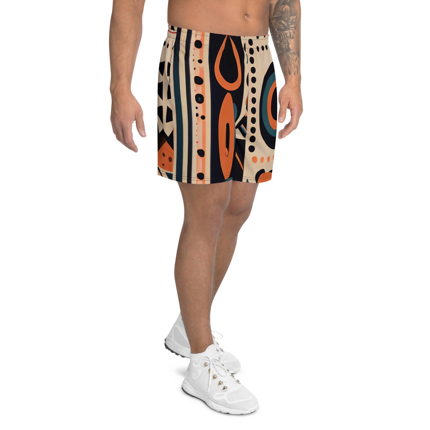 DMV 0726 Boho All-Over Print Unisex Athletic Long Shorts