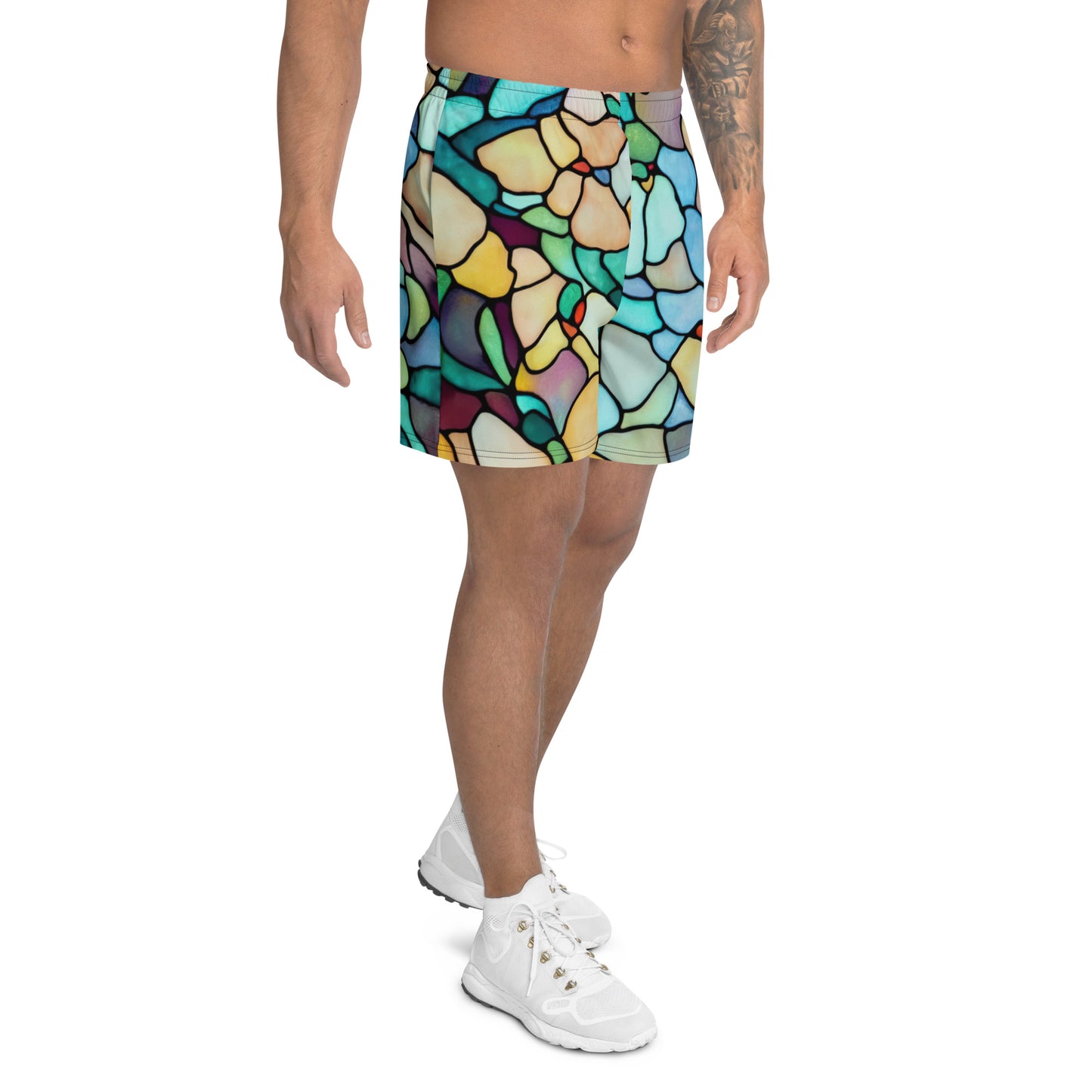 DMV 1544 Boho All-Over Print Unisex Athletic Long Shorts