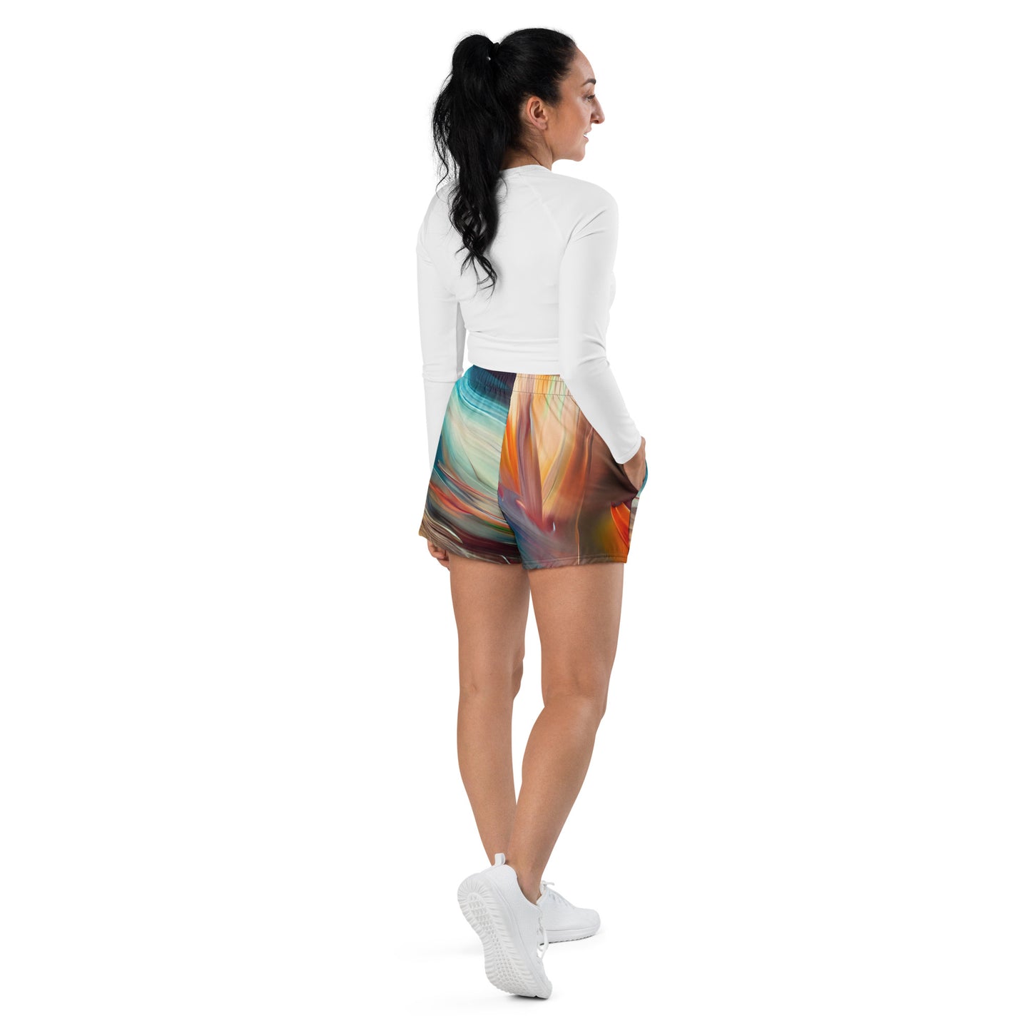 DMV 0705 Avant Garde All-Over Print Unisex Athletic Shorts