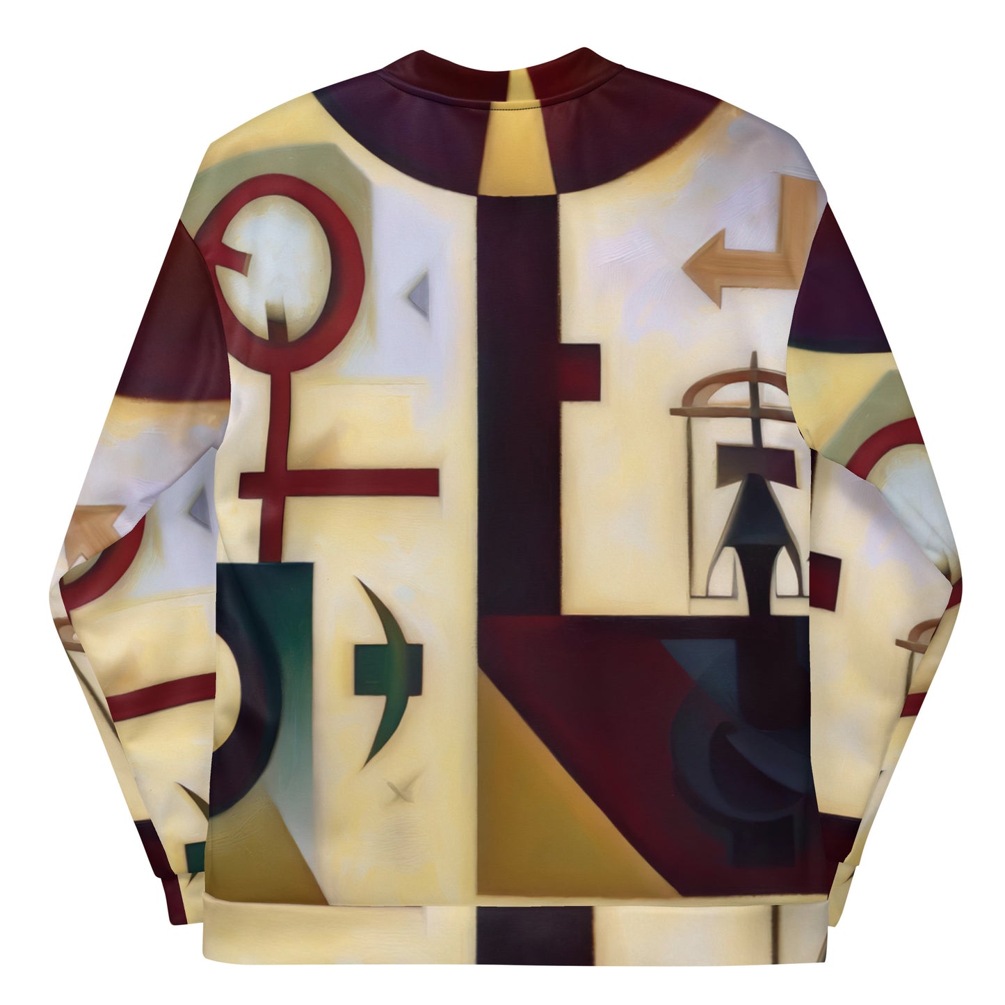 DMV 0083 Abstract Art Unisex Bomber Jacket