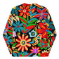 DMV 0116 Floral Unisex Bomber Jacket