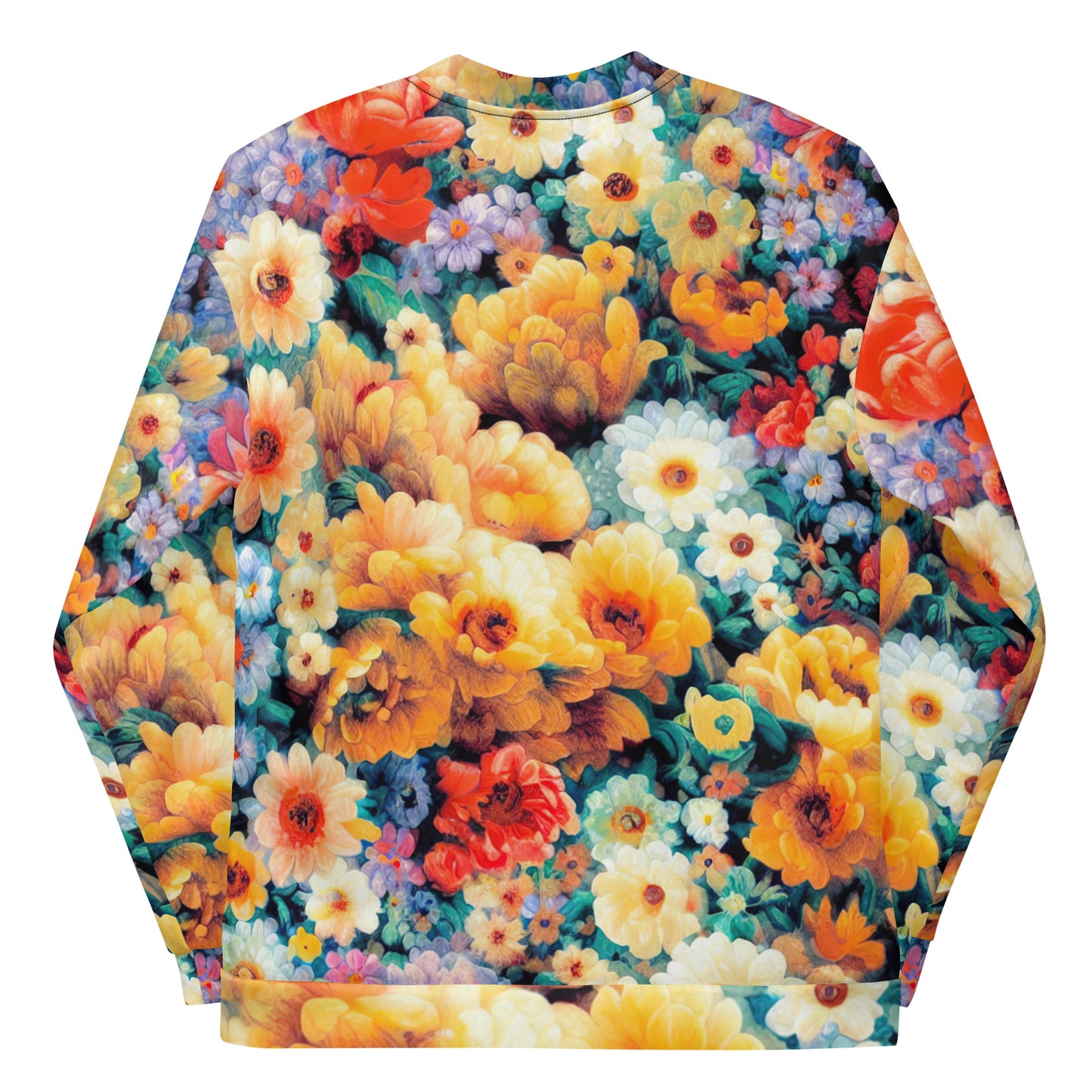 DMV 0146 Floral Unisex Bomber Jacket