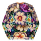 DMV 0206 Floral Unisex Bomber Jacket