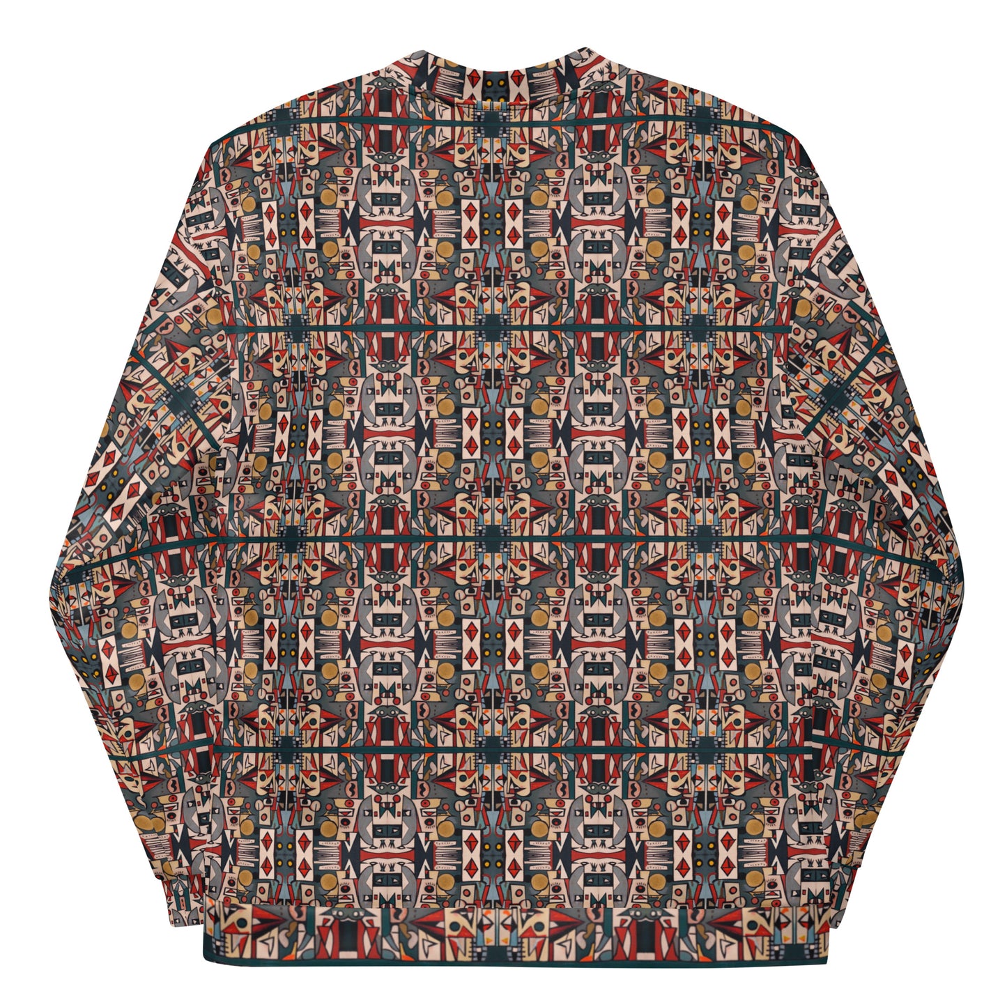 DMV 1025 Classic Boho Unisex Bomber Jacket