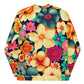 DMV 1655 Floral Unisex Bomber Jacket