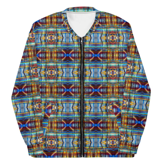 DMV 0228 Avant Garde Artsy Unisex Bomber Jacket