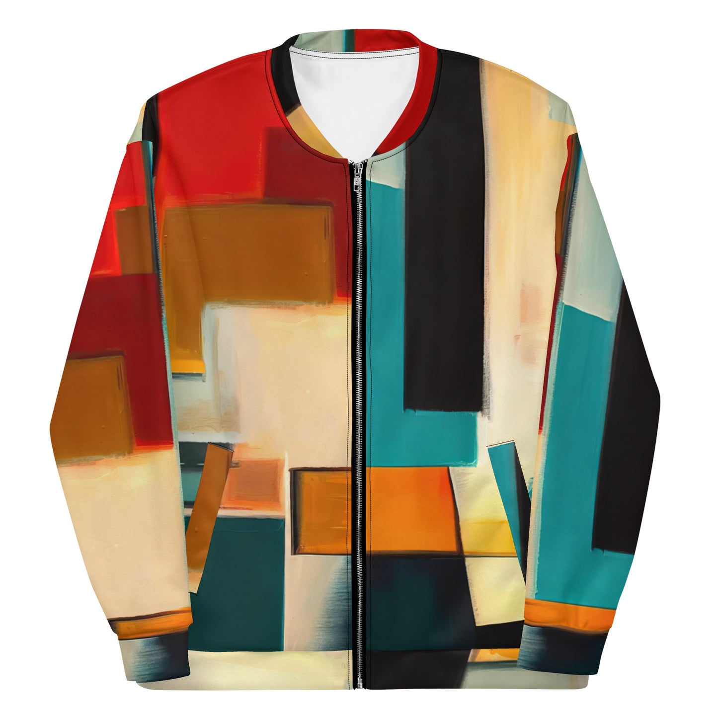 DMV 0282 Abstract Art Unisex Bomber Jacket