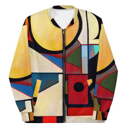 DMV 0209 Abstract Art Unisex Bomber Jacket