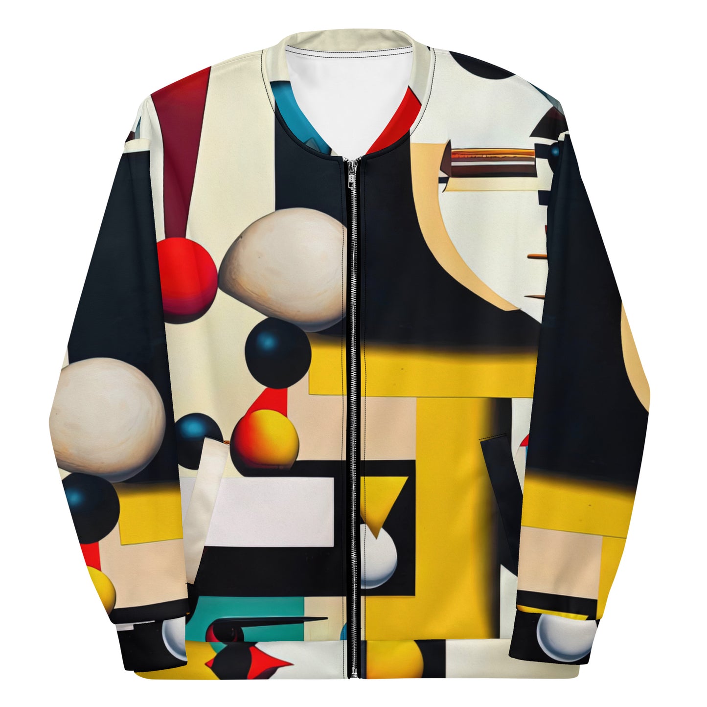 DMV 0055 Retro Art Unisex Bomber Jacket