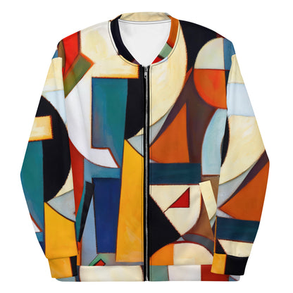 DMV 0025 Abstract Art Unisex Bomber Jacket