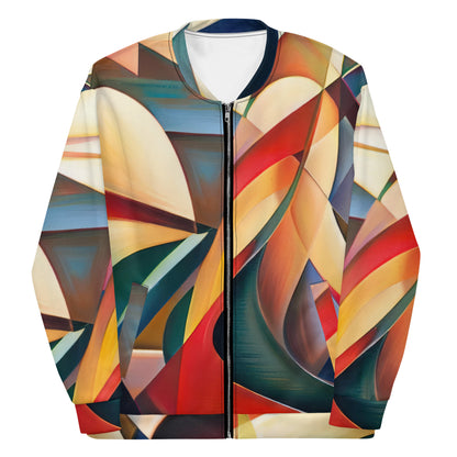 DMV 0015 Abstract Art Unisex Bomber Jacket