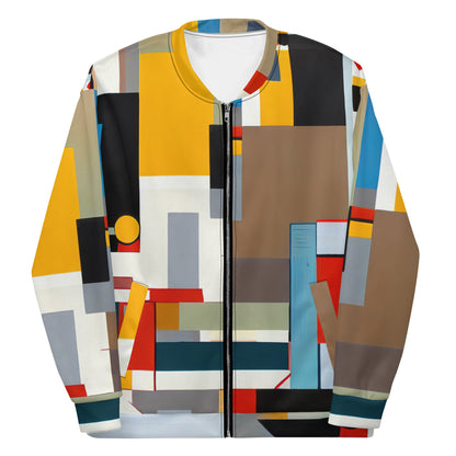 DMV 0016 Abstract Art Unisex Bomber Jacket