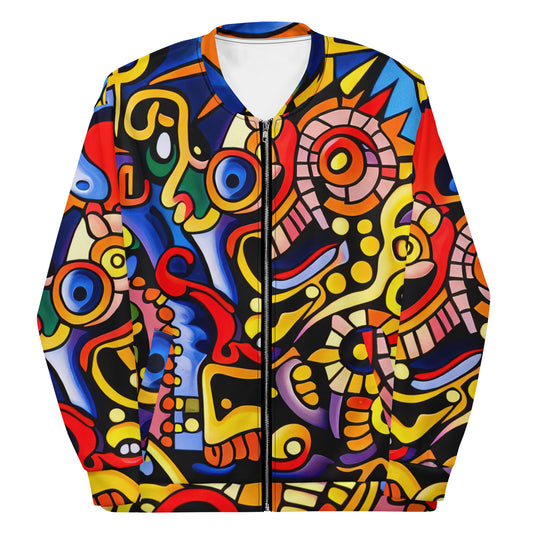 DMV 0051 Psy Art Unisex Bomber Jacket