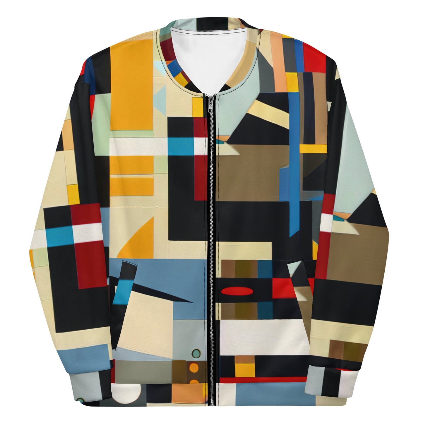 DMV 0023 Abstract Art Unisex Bomber Jacket