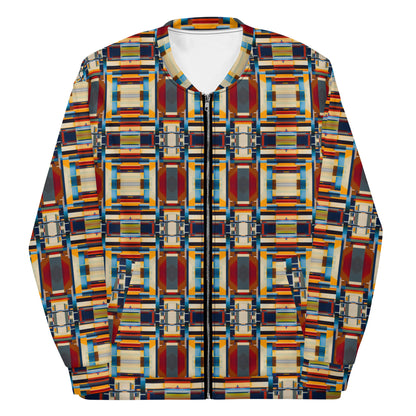 DMV 0244 Geo Boho Unisex Bomber Jacket