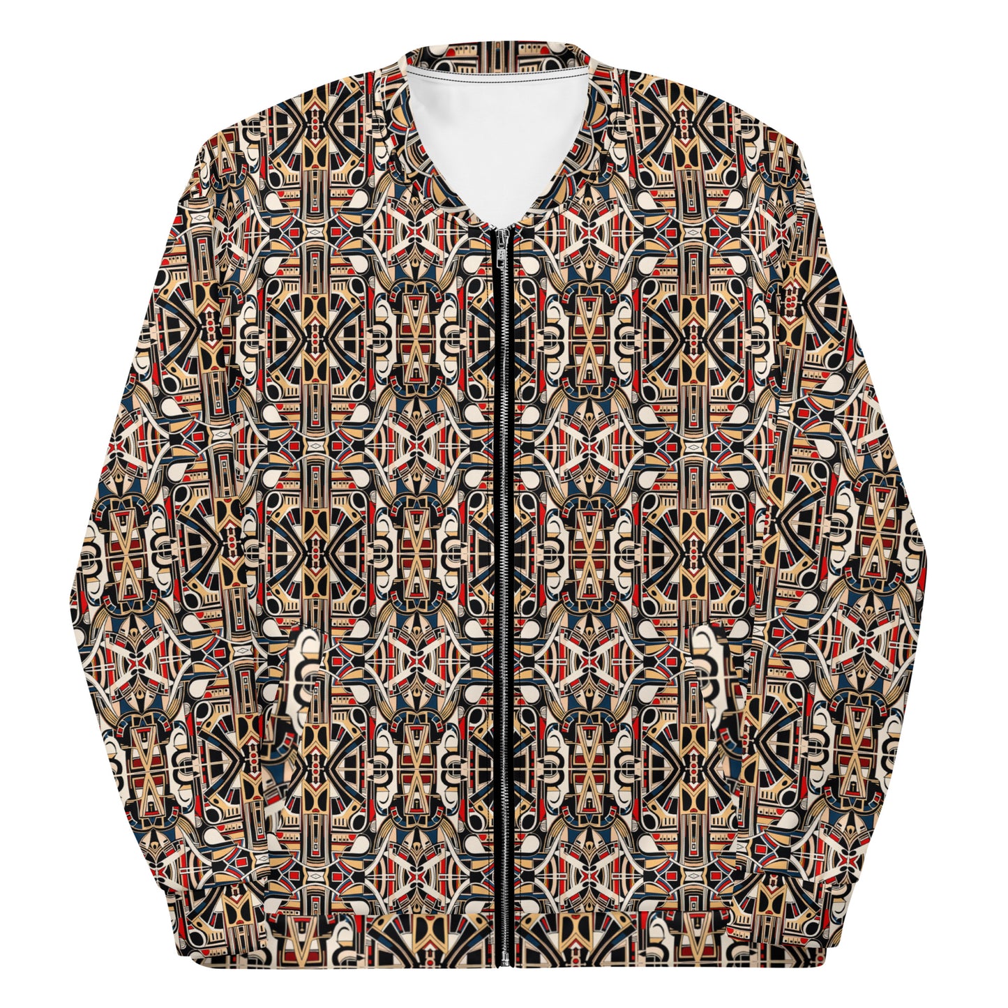 DMV 0078 Chic Boho Unisex Bomber Jacket