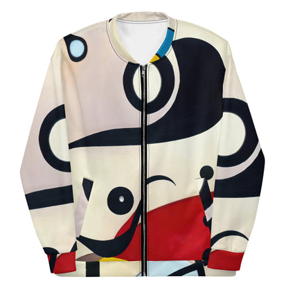 DMV 0039 Retro Art Unisex Bomber Jacket