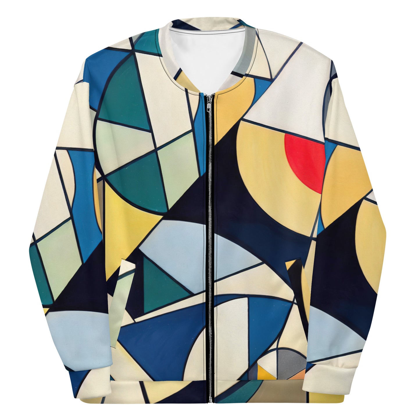 DMV 0227 Abstract Art Unisex Bomber Jacket