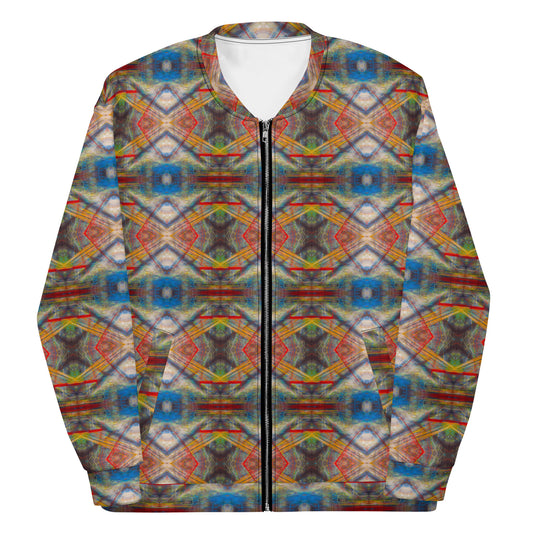 DMV 0159 Avant Garde Artsy Unisex Bomber Jacket