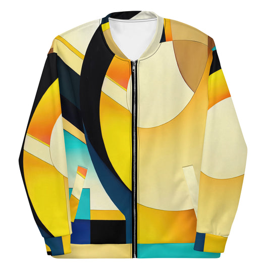 DMV 0222 Retro Art Unisex Bomber Jacket