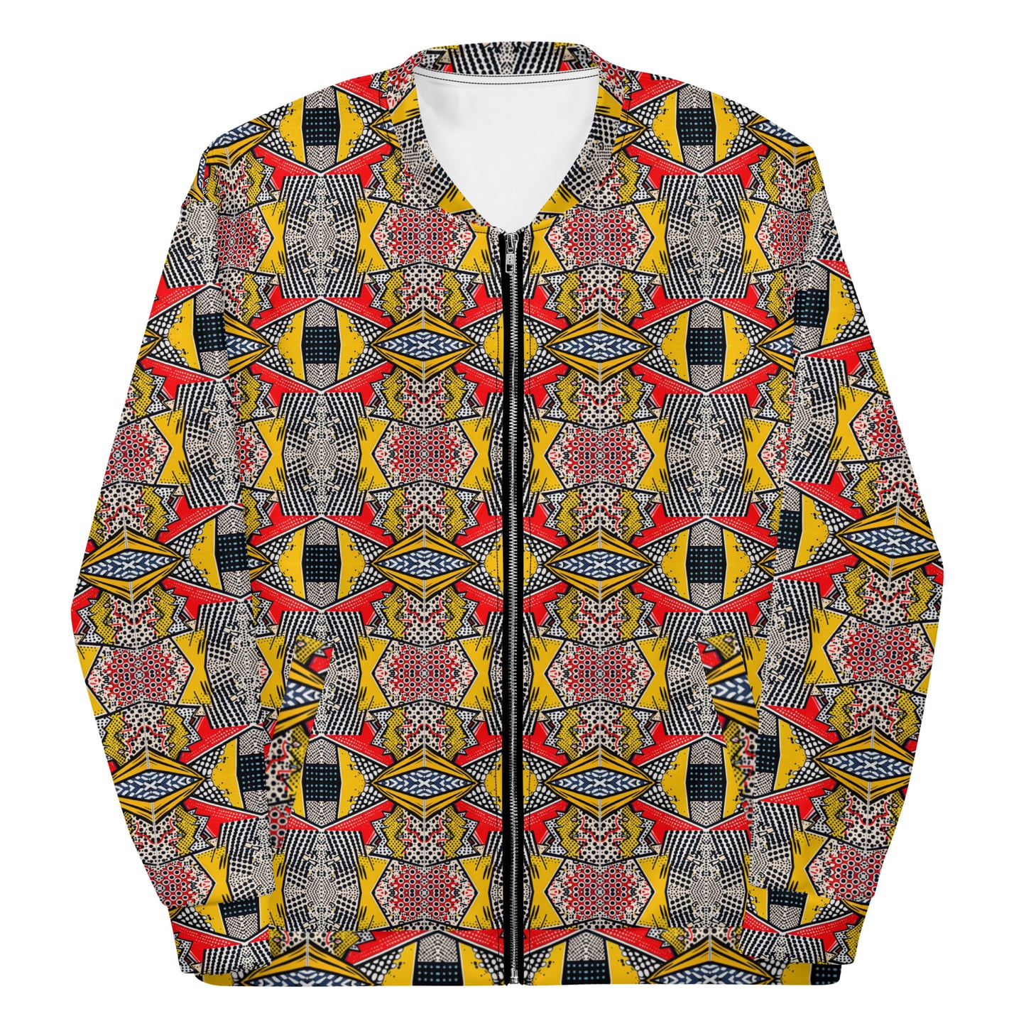 DMV 0225 Chic Boho Unisex Bomber Jacket