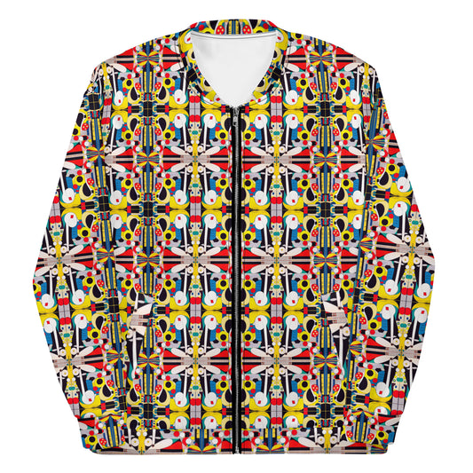 DMV 0246 Chic Boho Unisex Bomber Jacket