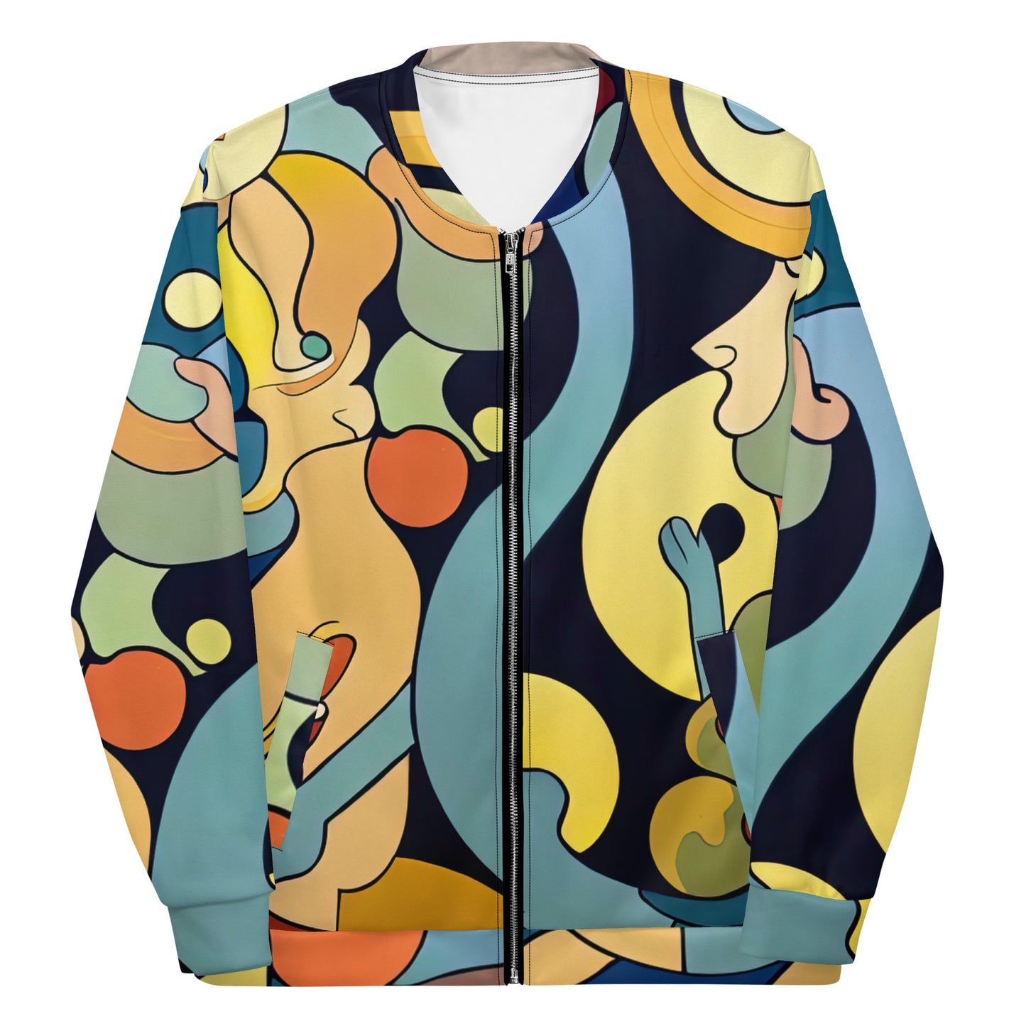 DMV 0242 Retro Art Unisex Bomber Jacket