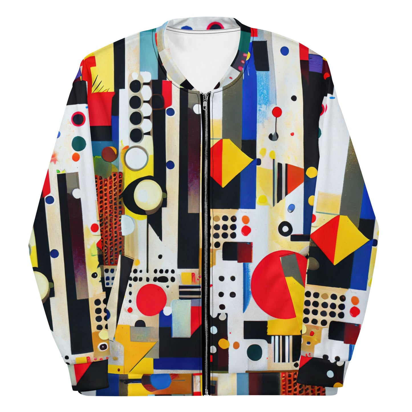 DMV 0124 Retro Art Unisex Bomber Jacket