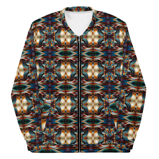 DMV 0127 Conceptual Artsy Unisex Bomber Jacket