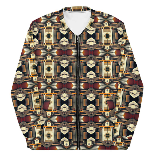 DMV 0247 Geo Boho Unisex Bomber Jacket