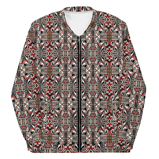 DMV 0161 Chic Boho Unisex Bomber Jacket