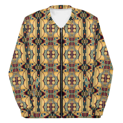 DMV 0224 Geo Boho Unisex Bomber Jacket