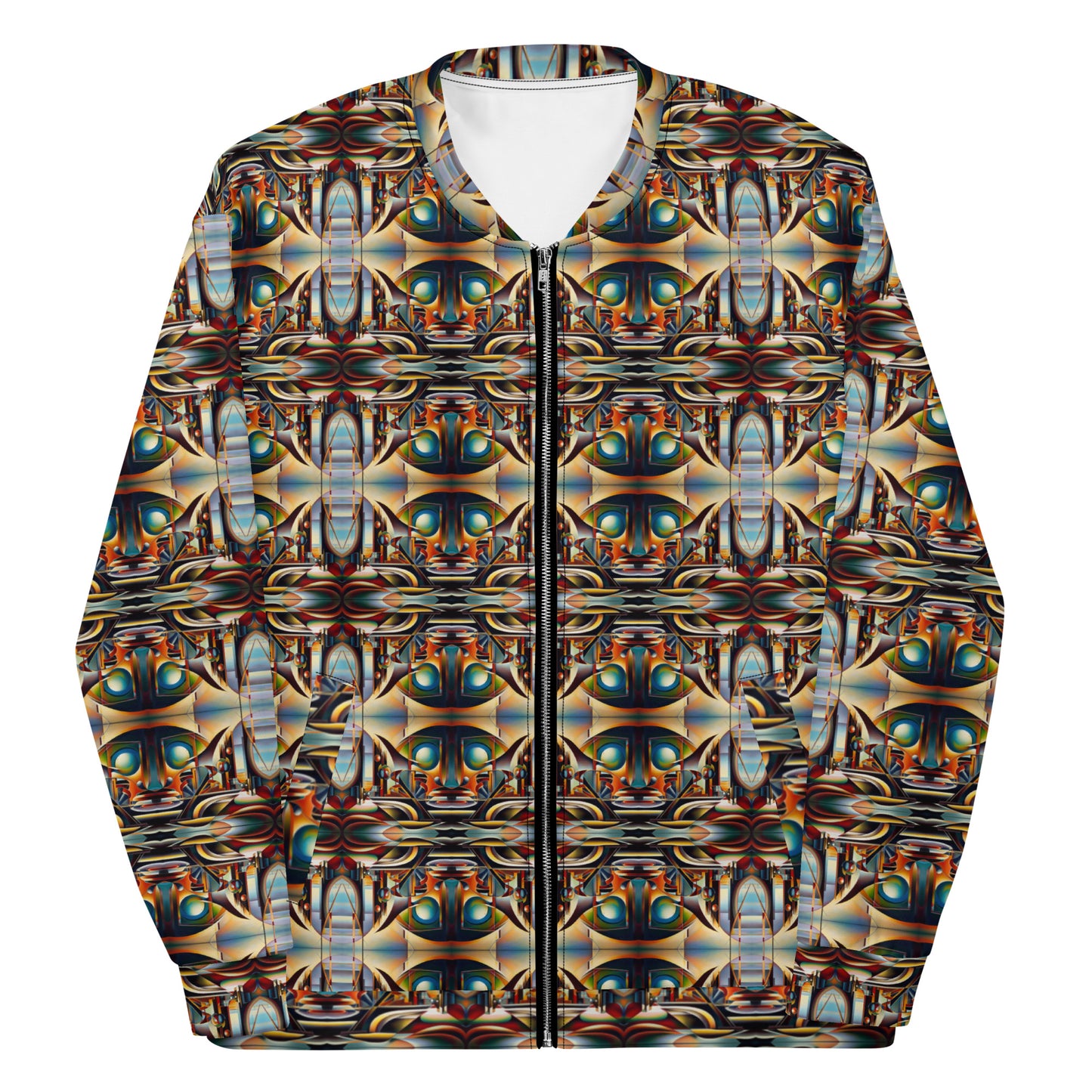 DMV 0135 Conceptual Artsy Unisex Bomber Jacket