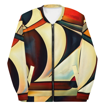 DMV 0181 Abstract Art Unisex Bomber Jacket