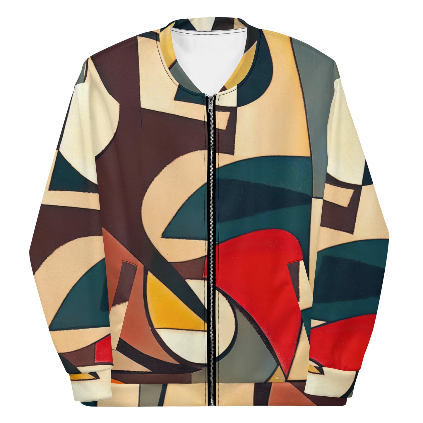 DMV 0296 Abstract Art Unisex Bomber Jacket