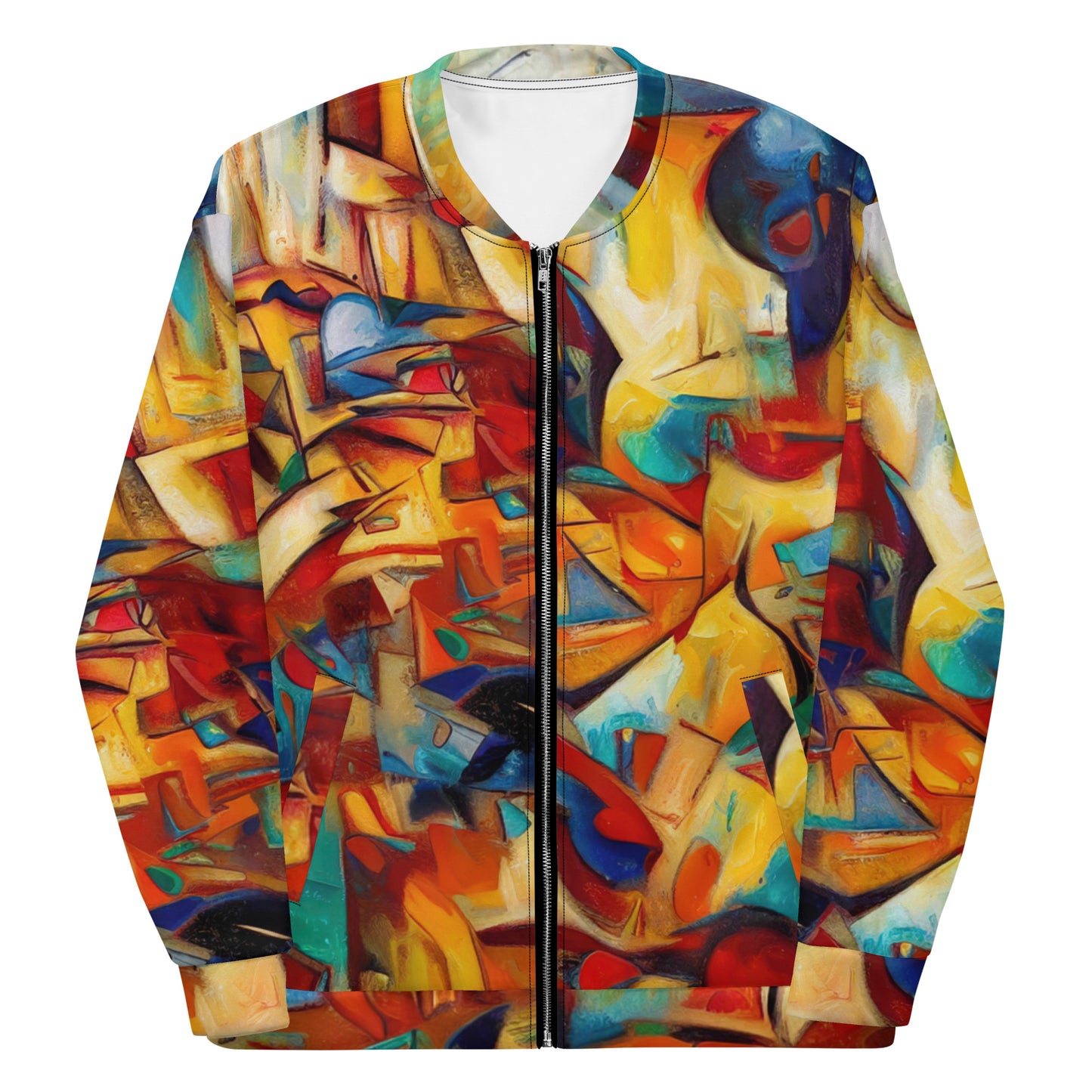 DMV 0416 Abstract Art Unisex Bomber Jacket