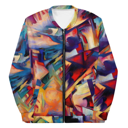 DMV 0308 Abstract Art Unisex Bomber Jacket